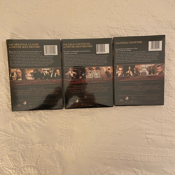 The Godfather Trilogy DVD Set - Picture 3 of 6